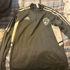 Adidas Gray Pullover with Colorado Rapids Logo